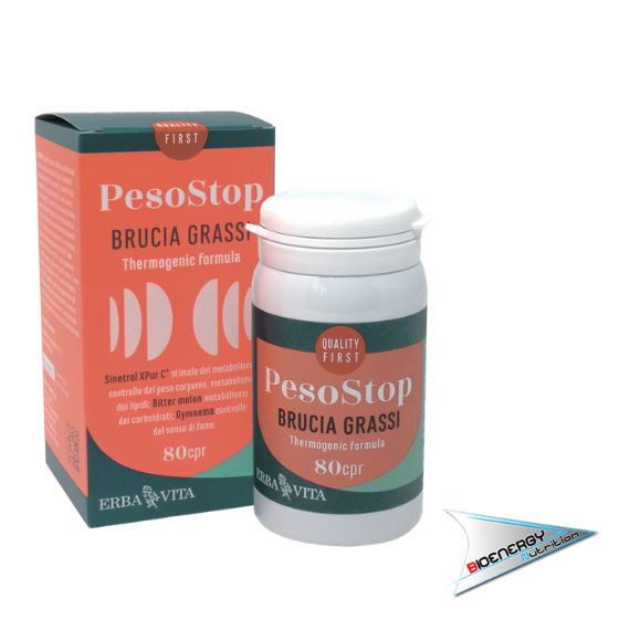 Erba Vita - PESOSTOP BRUCIA GRASSI (Conf. 80cpr) - 